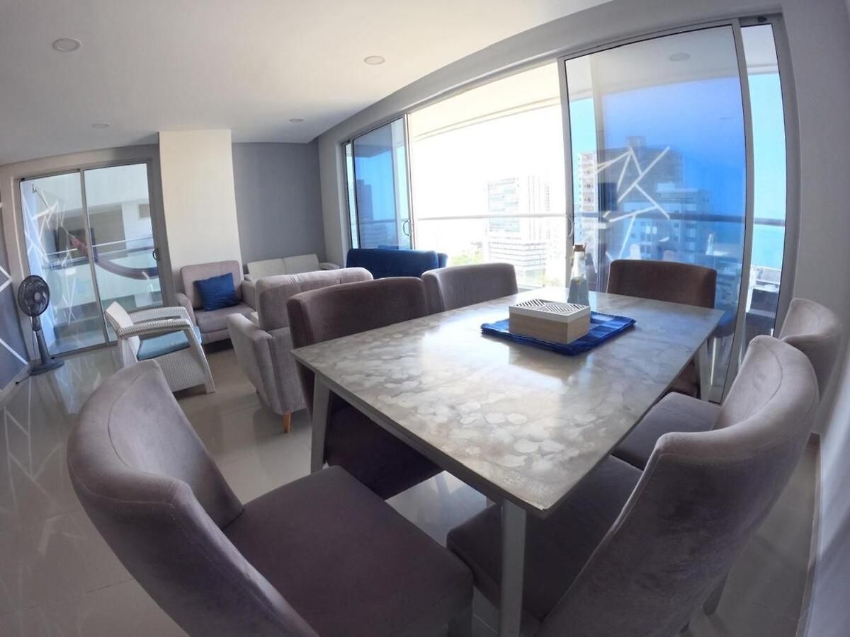Sunset Oceanview Balcony Walk To Oldtown Pool Ac Apartamento Cartagena