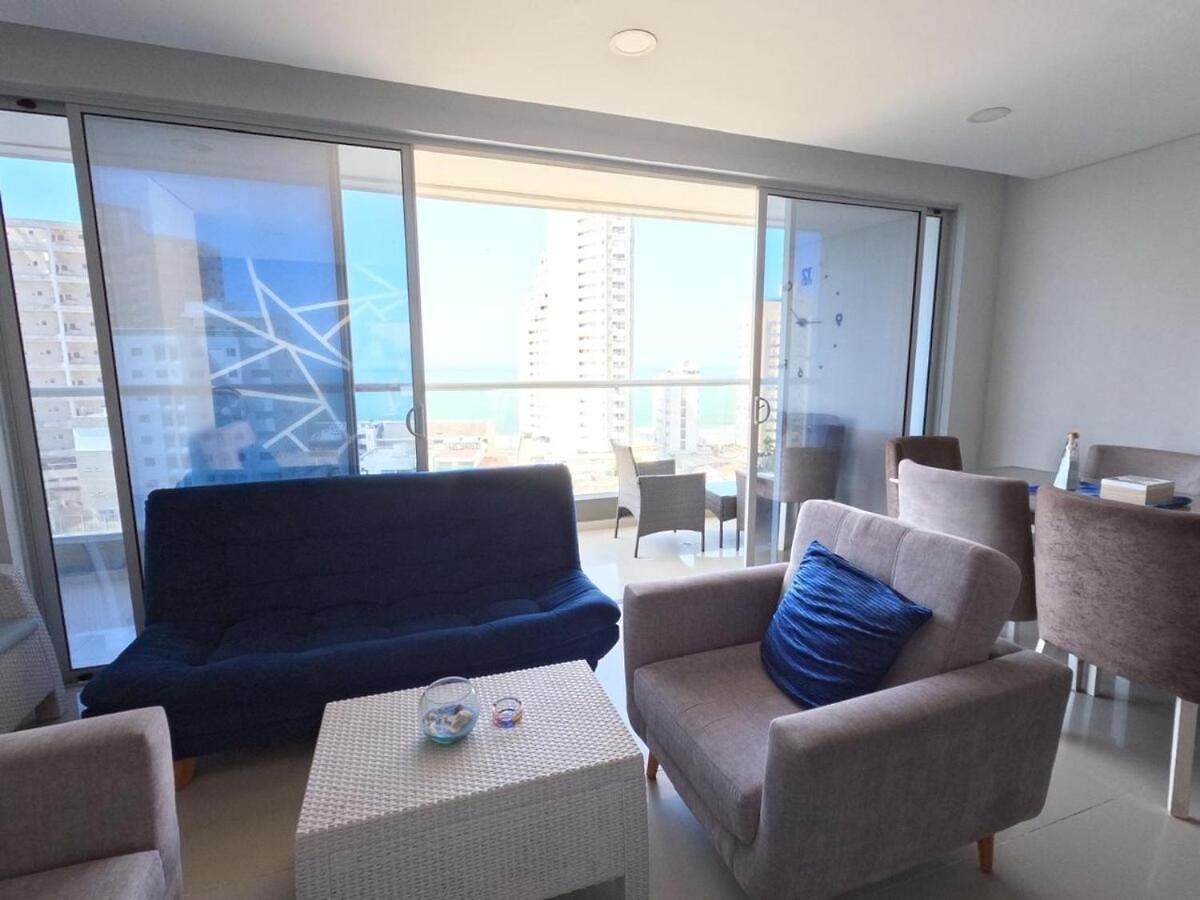 Apartamento Sunset Oceanview Balcony Walk To Oldtown Pool Ac Cartagena